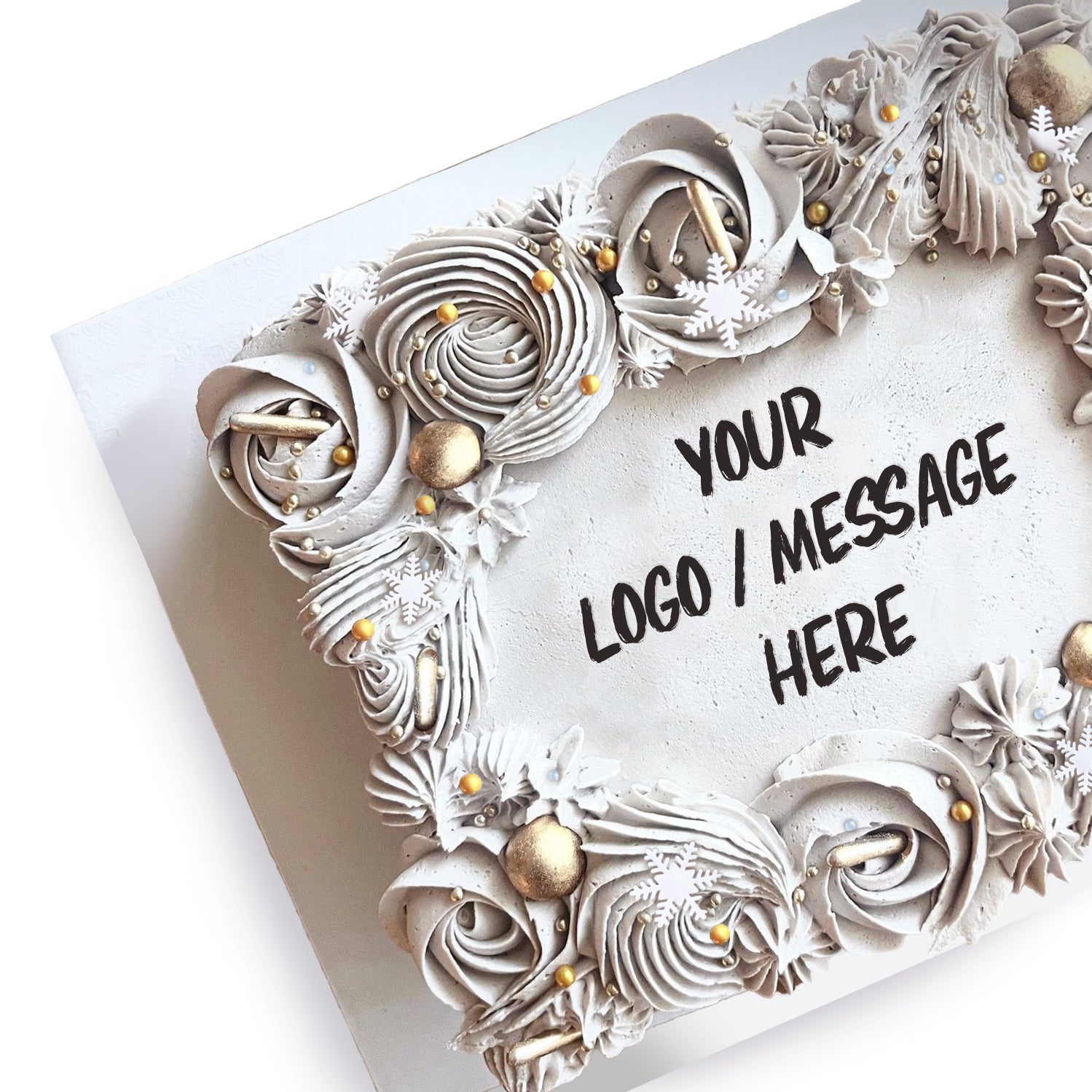 Calgary office holiday party cake Whippt Kitchen