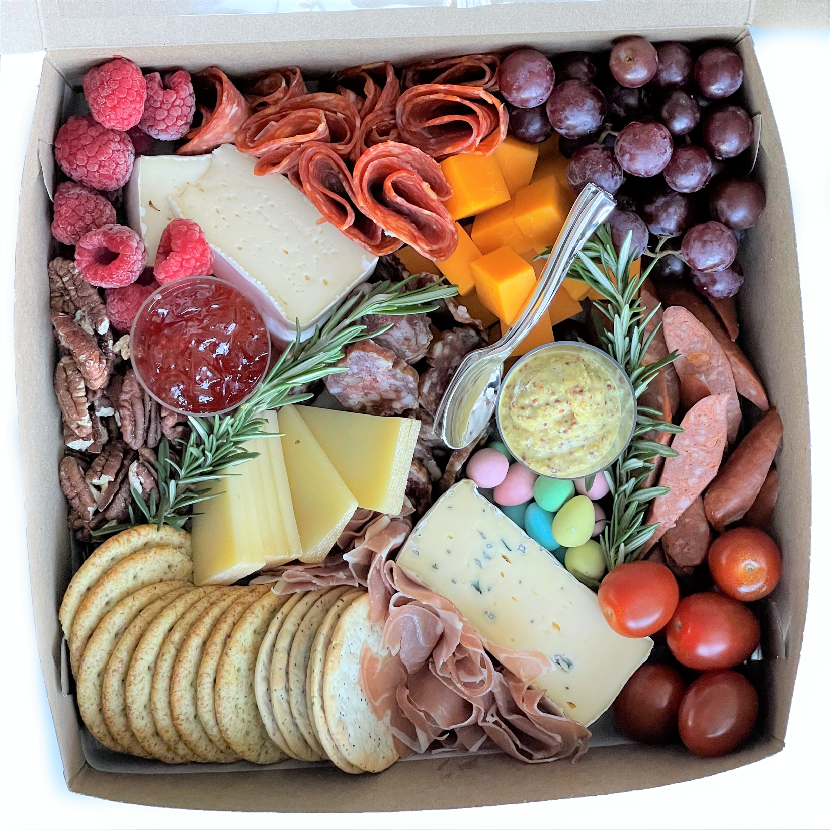 Ultimate Easter Charcuterie, Cheese & Fruit Graze Box