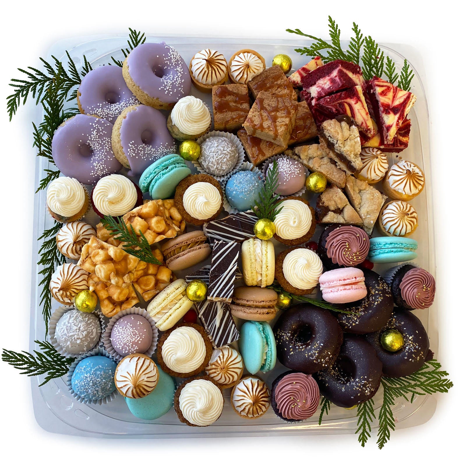 Assorted Holiday Mini Dessert Platter