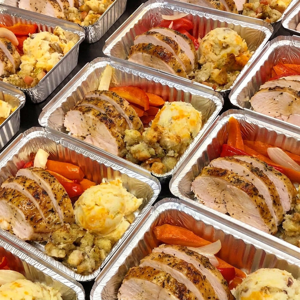 Calgary caterer turkey dinner boxed meals Whippt Kitchen