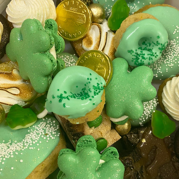 St. Patrick's Day Mini Dessert Platter