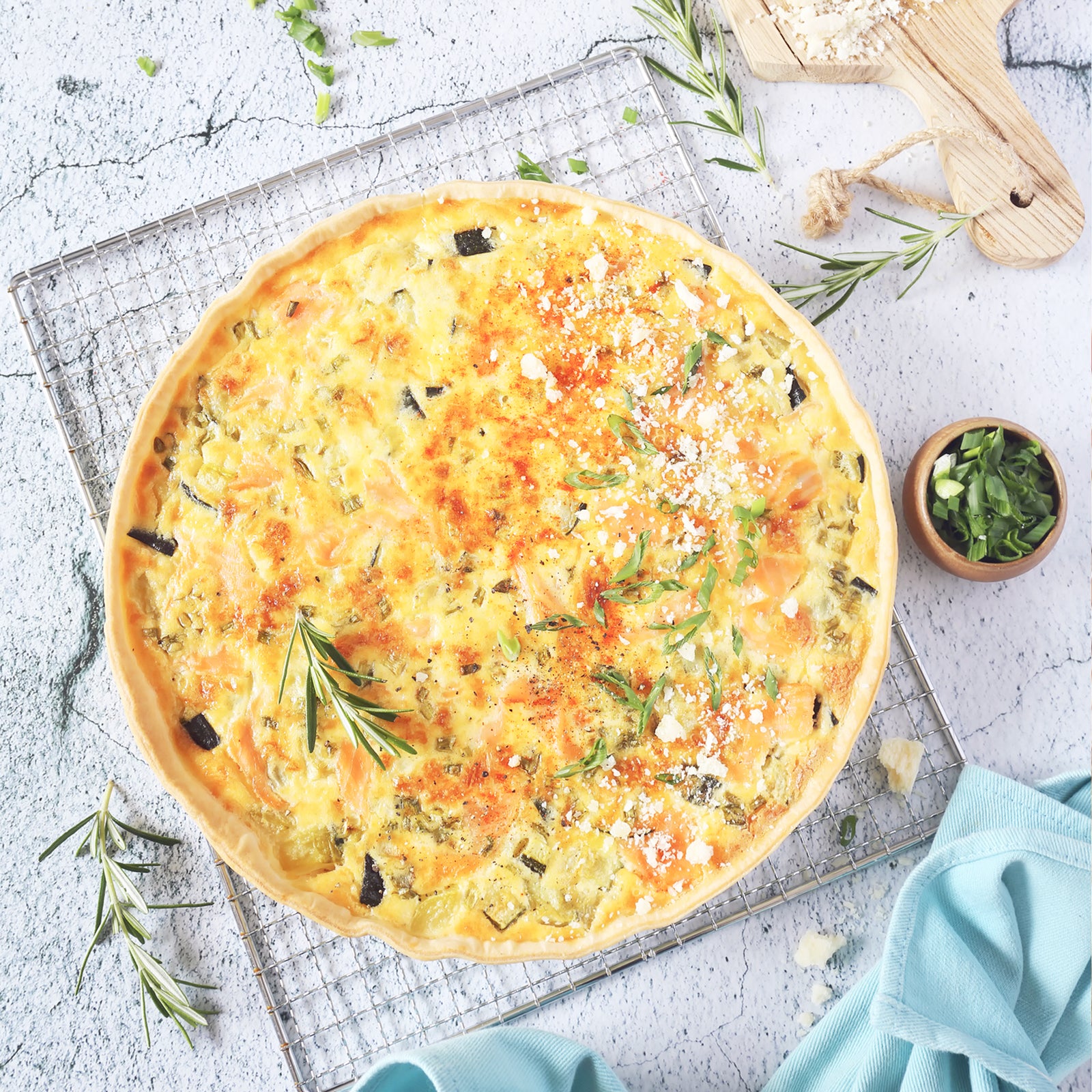 Deep Dish Quiche