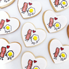 Cutest Sugar Cookies for Valentines Day Eggs & Bacon Whippt Kitchen